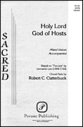 Holy Lord God of Hosts SATB choral sheet music cover